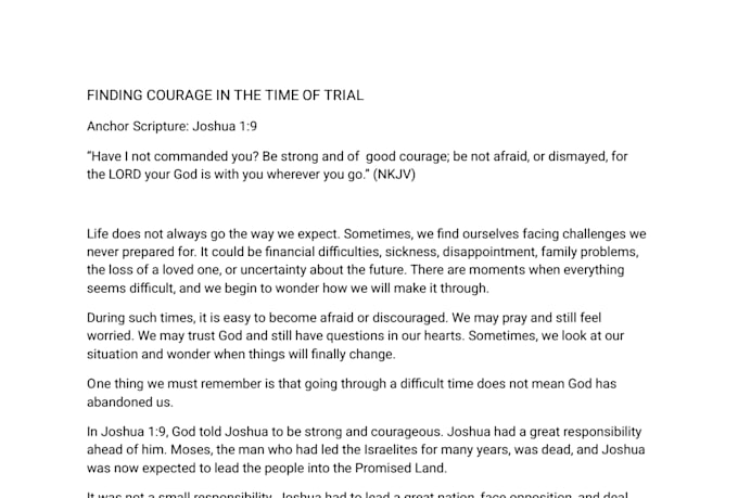 write christian sermons, devotionals, and bible based articles
